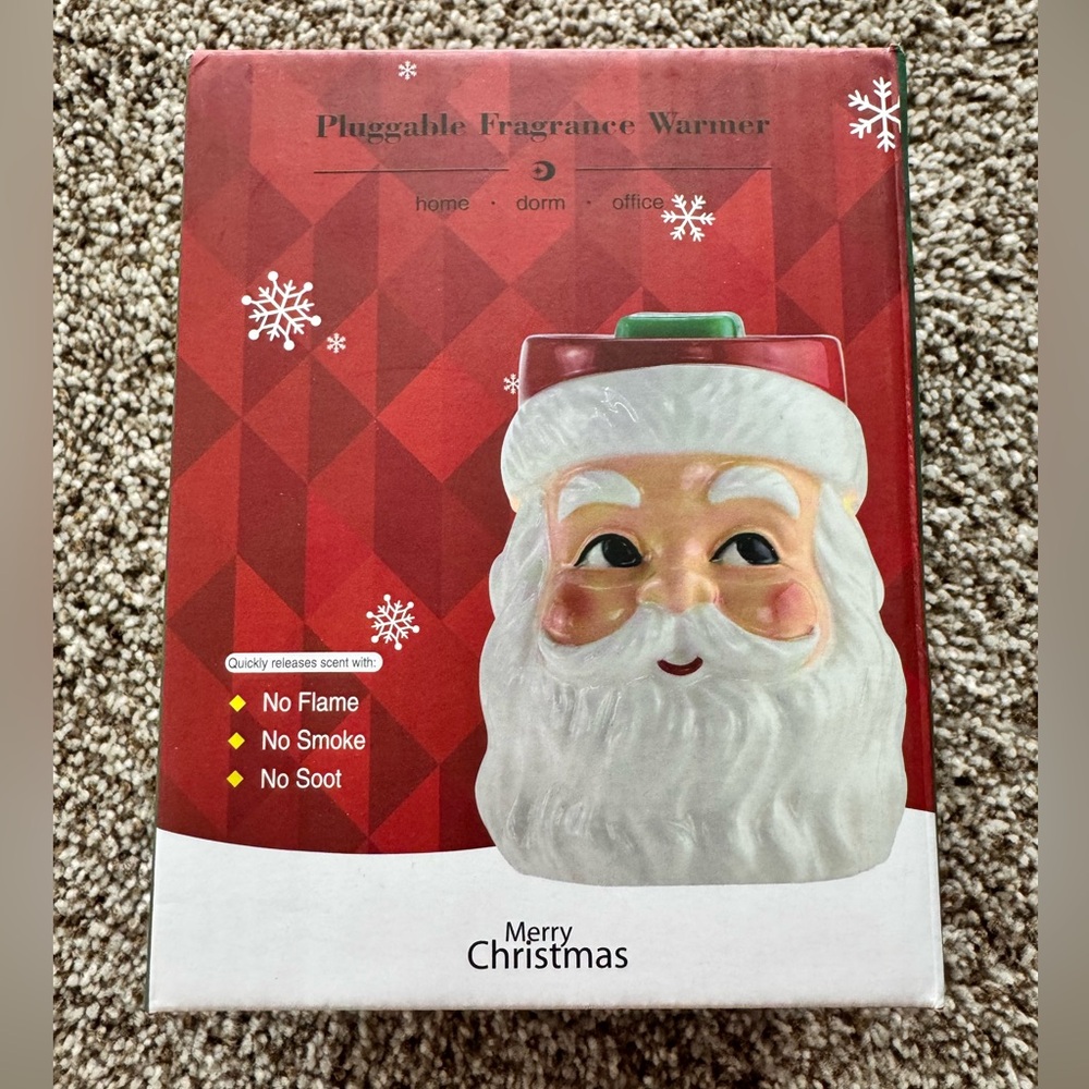 🎅🏼Santa Claus Pluggable Wax Fragrance Melt  Illumination•Flame and Smoke Free